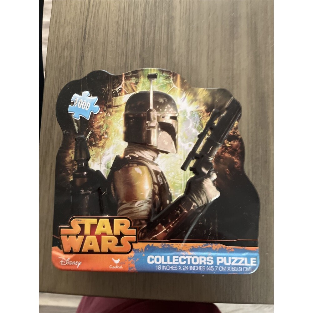 Star Wars Collectors Tin Jigsaw Puzzle 1000 Piece Boba Fett Sealed